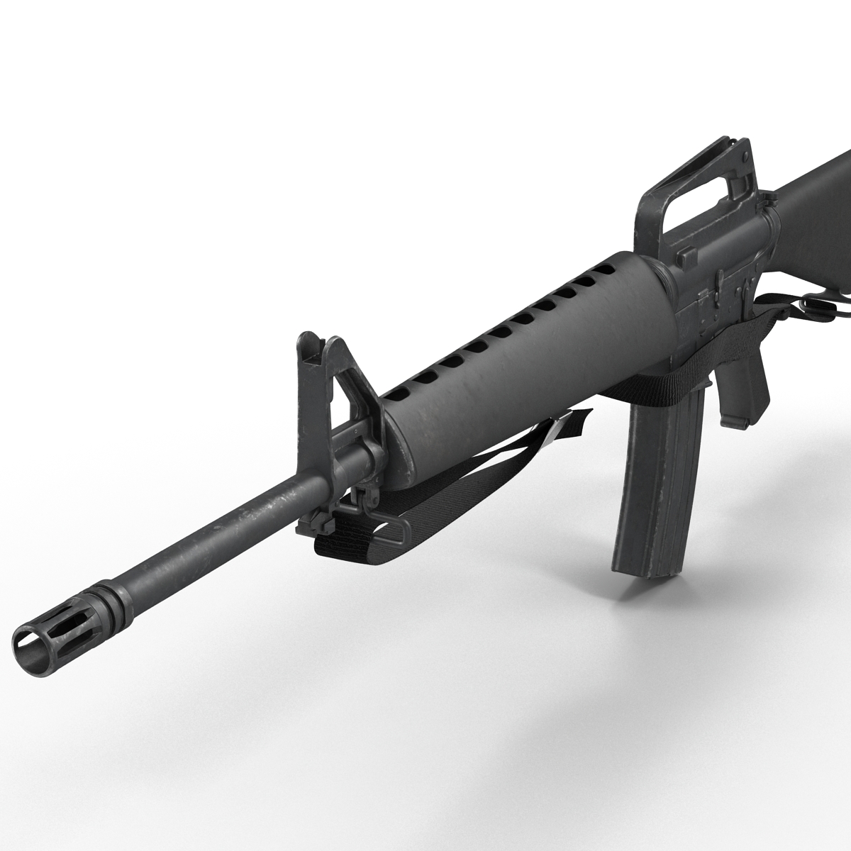 Assault Rifle M16 5 3D model