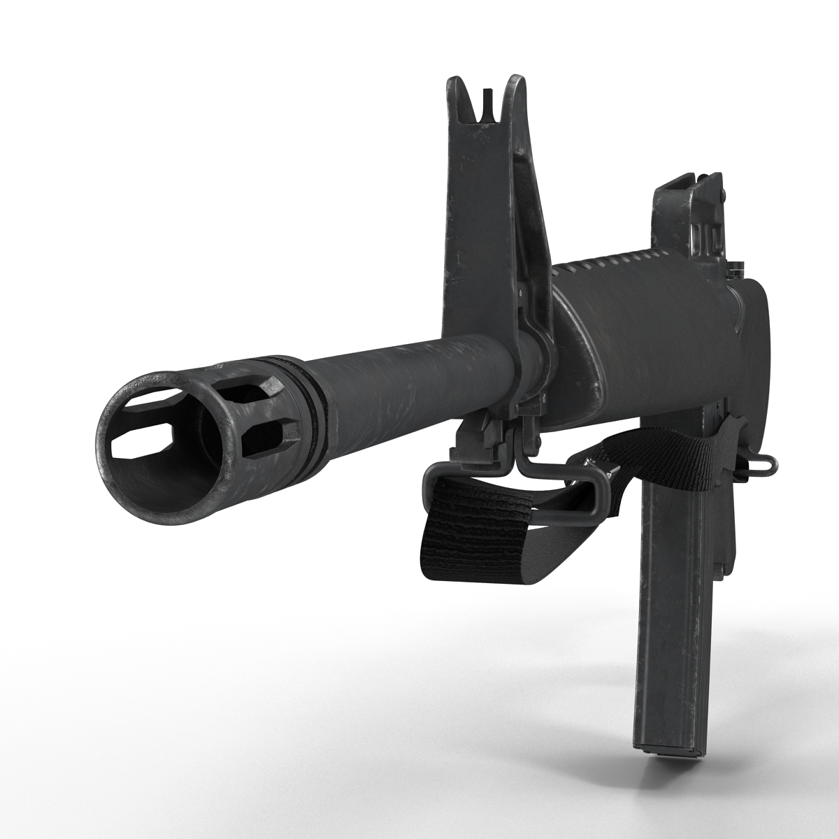 Assault Rifle M16 5 3D model