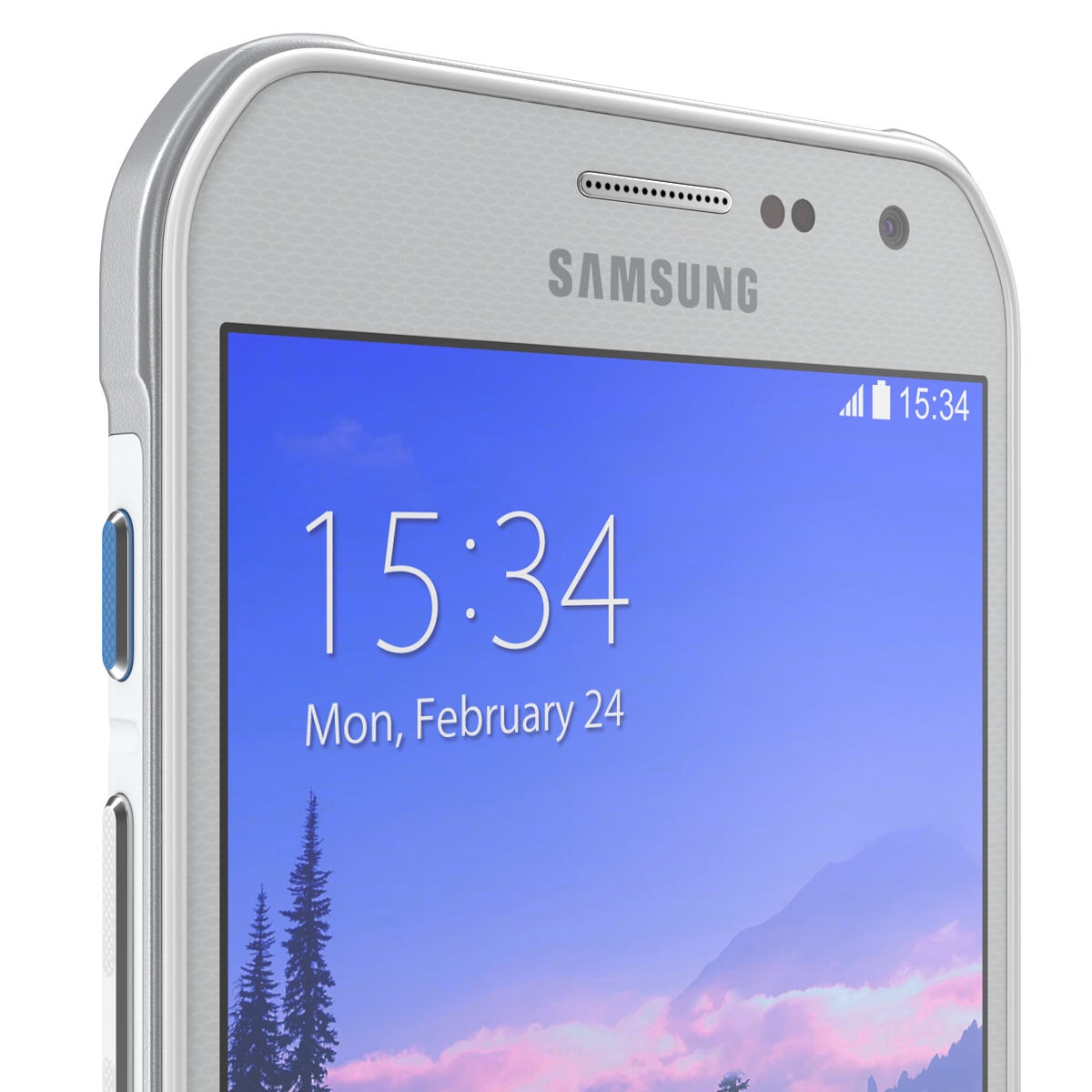 3D model Samsung Galaxy S6 Active White