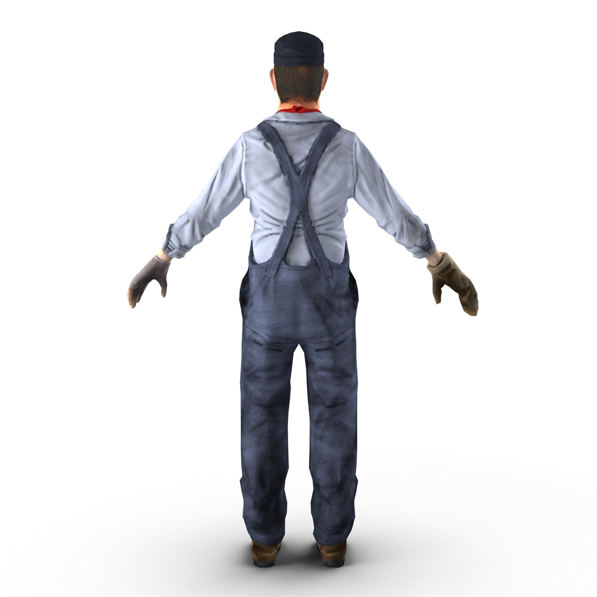 Locomotive Engineer 3D model