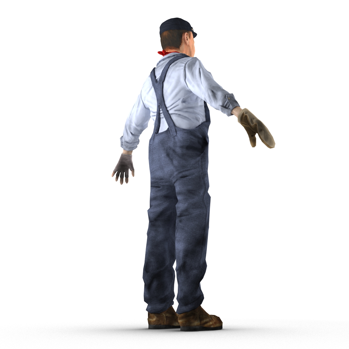 Locomotive Engineer 3D model