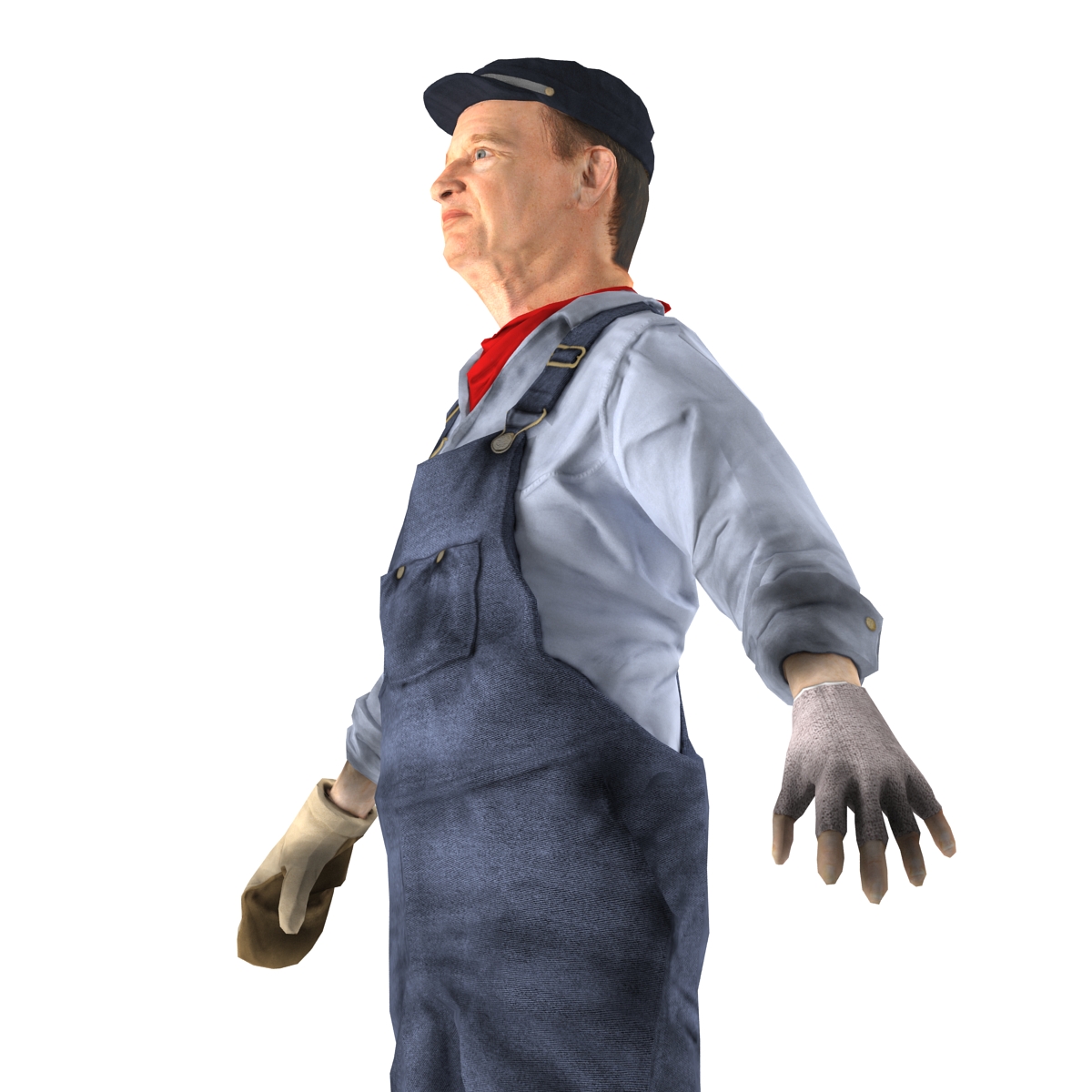 Locomotive Engineer 3D model