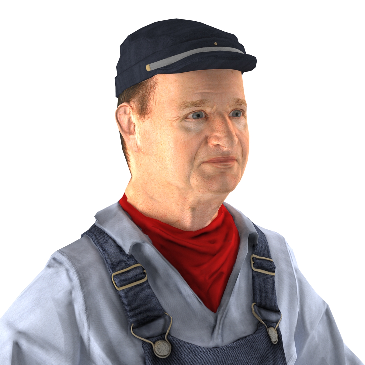 Locomotive Engineer 3D model