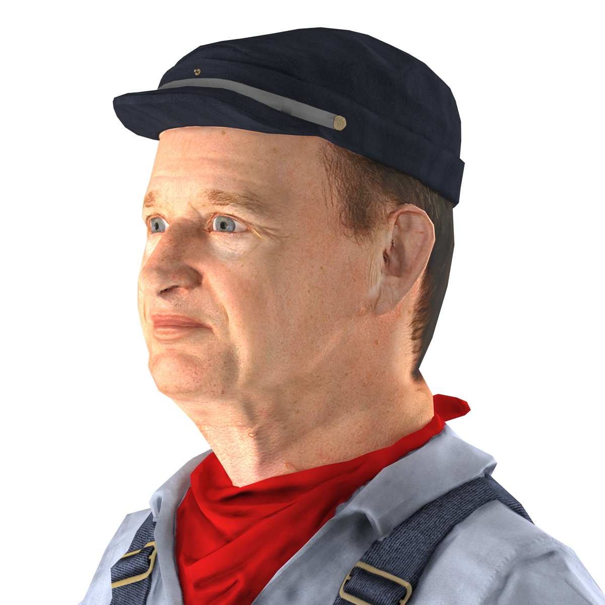 Locomotive Engineer 3D model