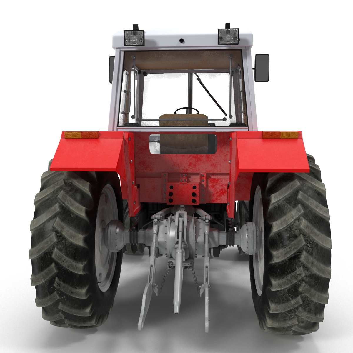 3D model Vintage Tractor Ferguson 698 Rigged