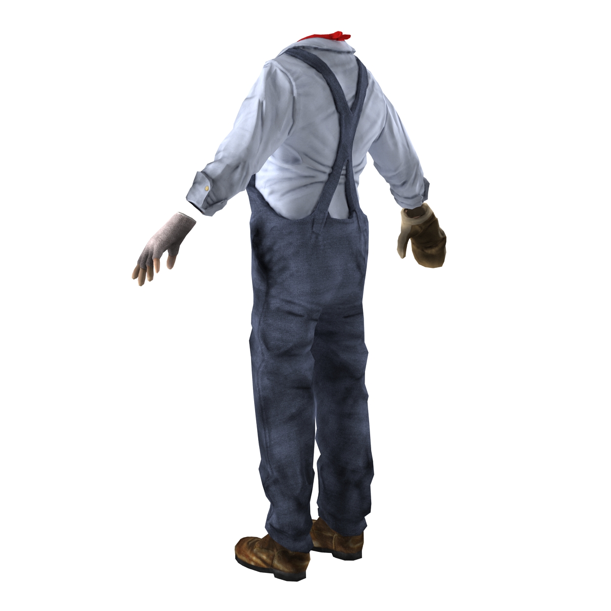 Worker Clothes 3D model