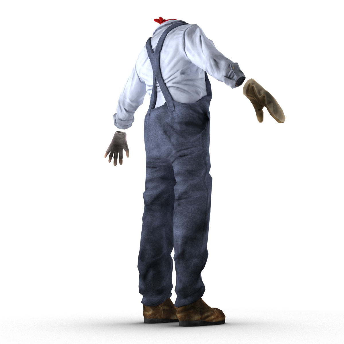 Worker Clothes 3D model