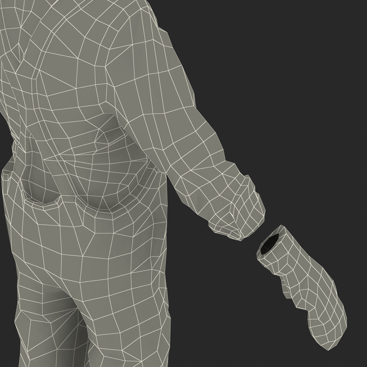 Worker Clothes 3D model