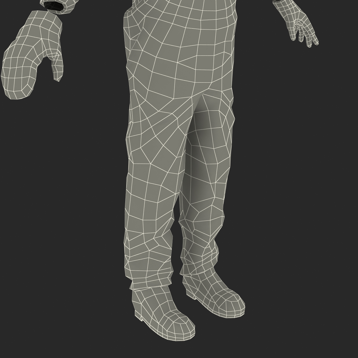 Worker Clothes 3D model