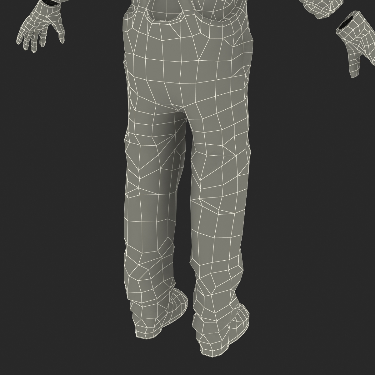 Worker Clothes 3D model