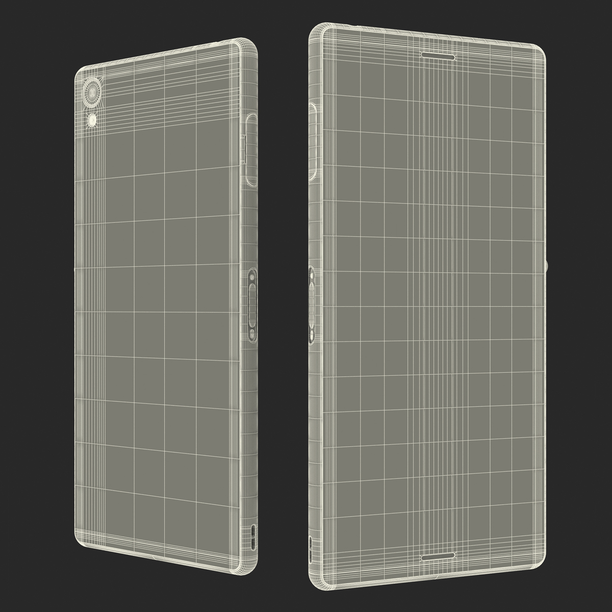 3D model Sony Xperia Z3 Black