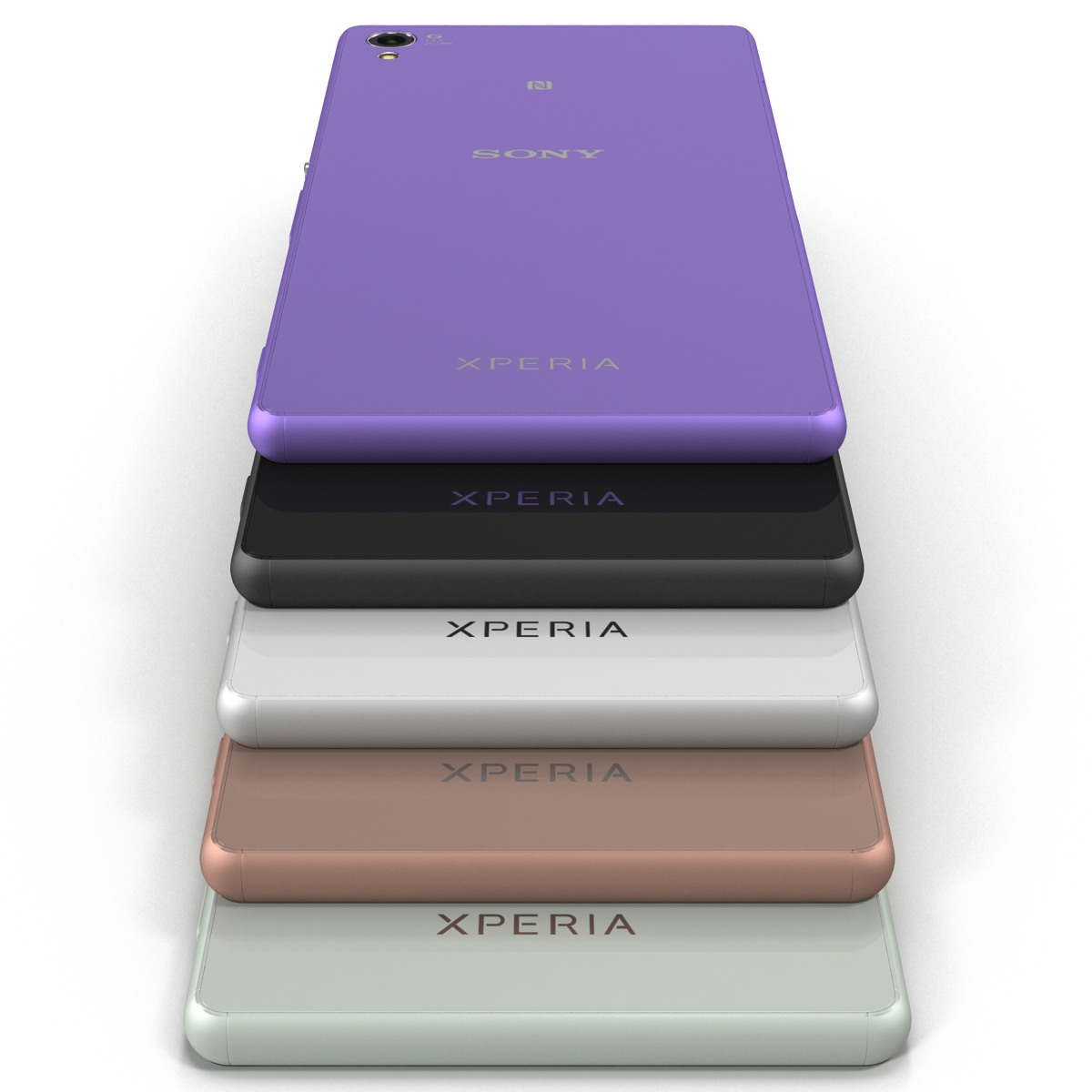 3D Sony Xperia Z3 Set model