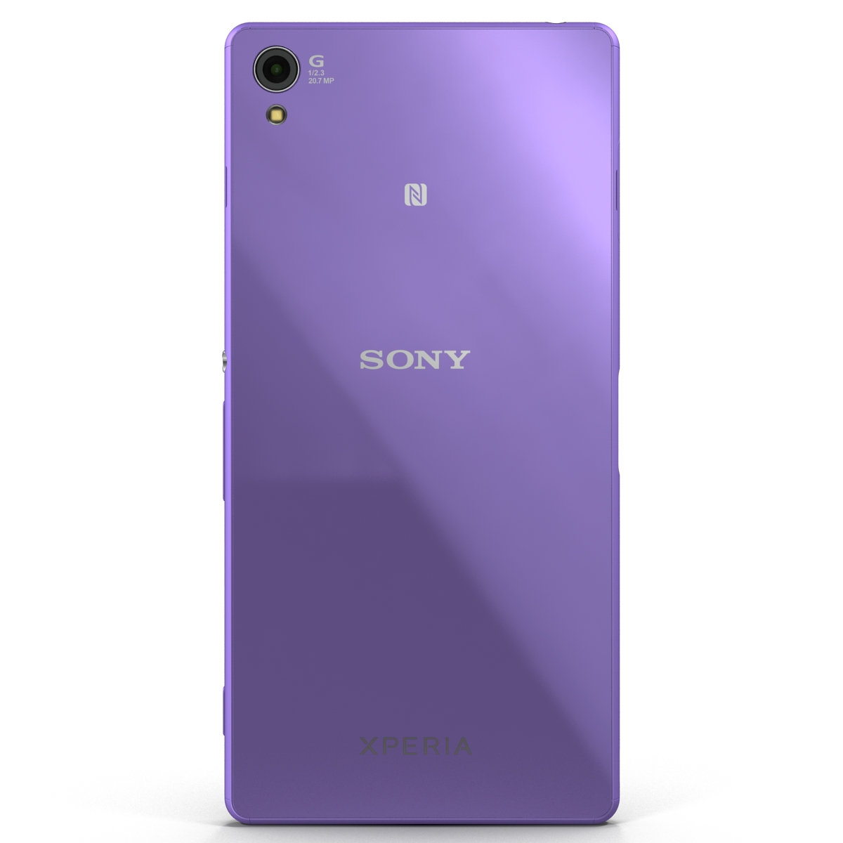 3D Sony Xperia Z3 Violet