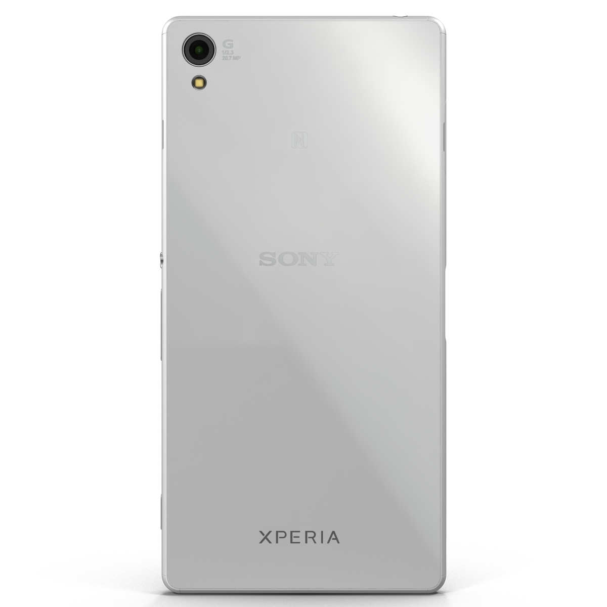 3D model Sony Xperia Z3 White