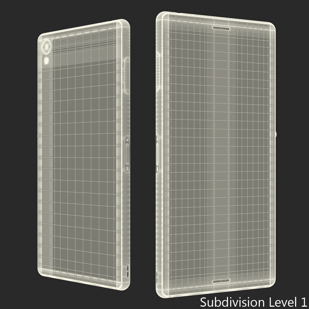 3D model Sony Xperia Z3 White