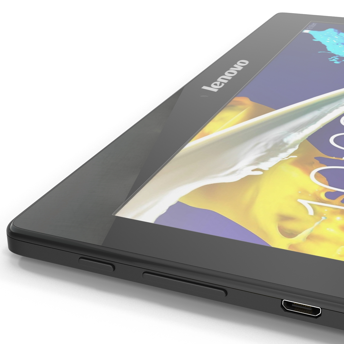 Tablet Lenovo Tab 2 A10 Black 3D model