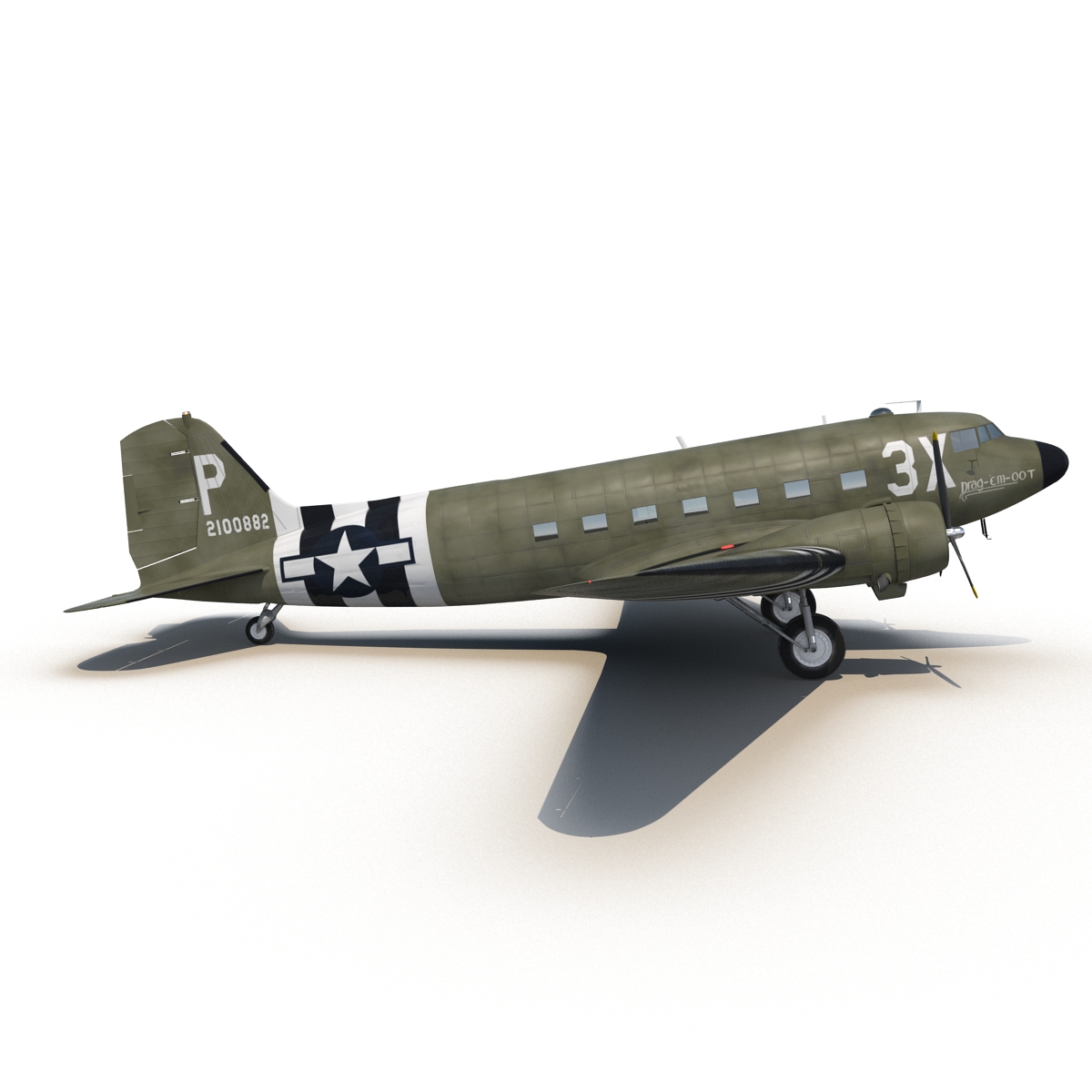 Douglas DC 3 3D