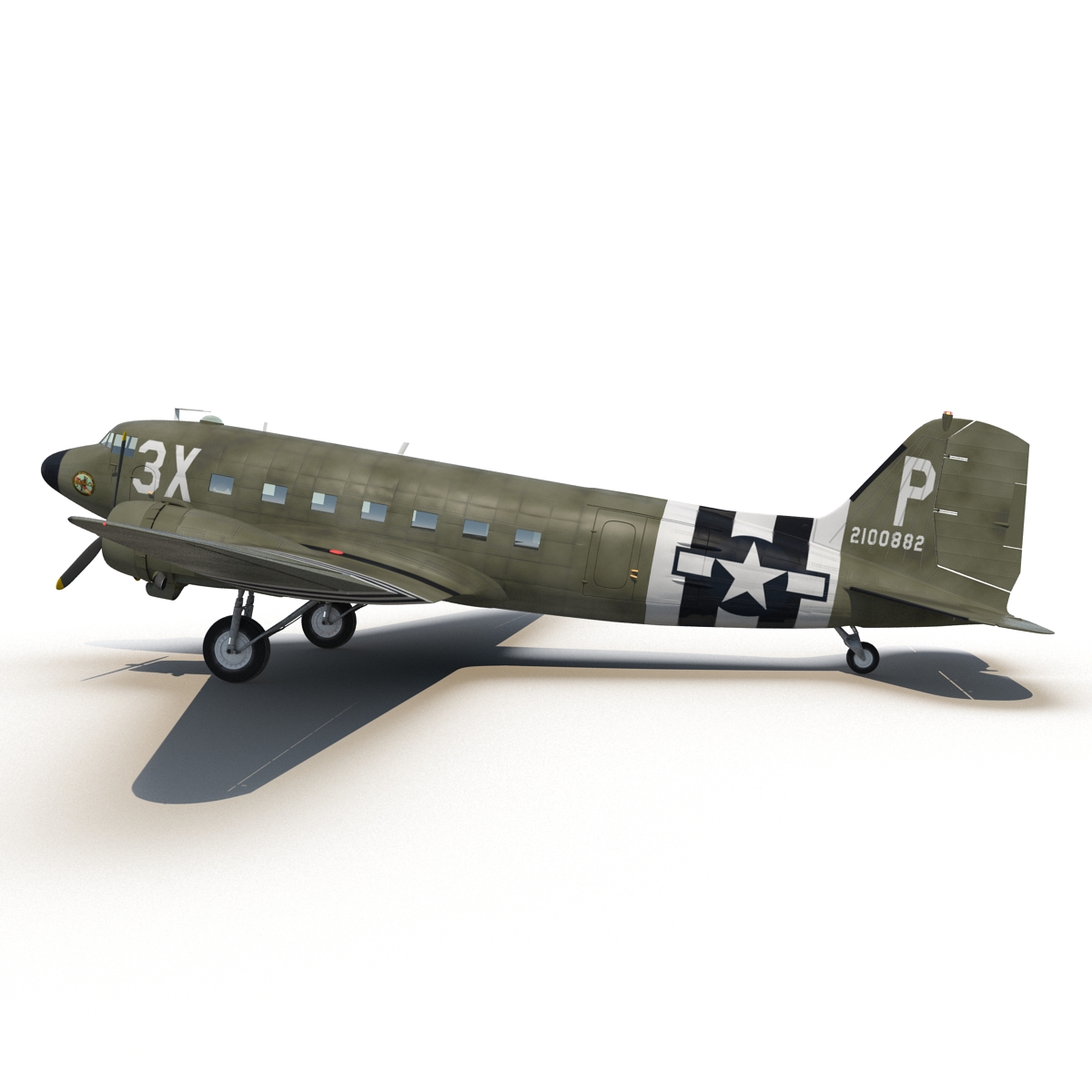 Douglas DC 3 3D