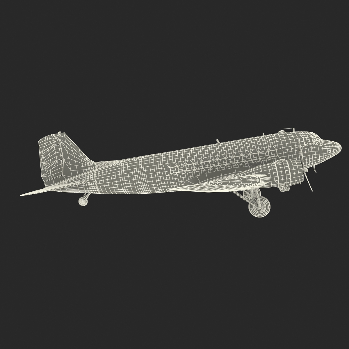 Douglas DC 3 3D