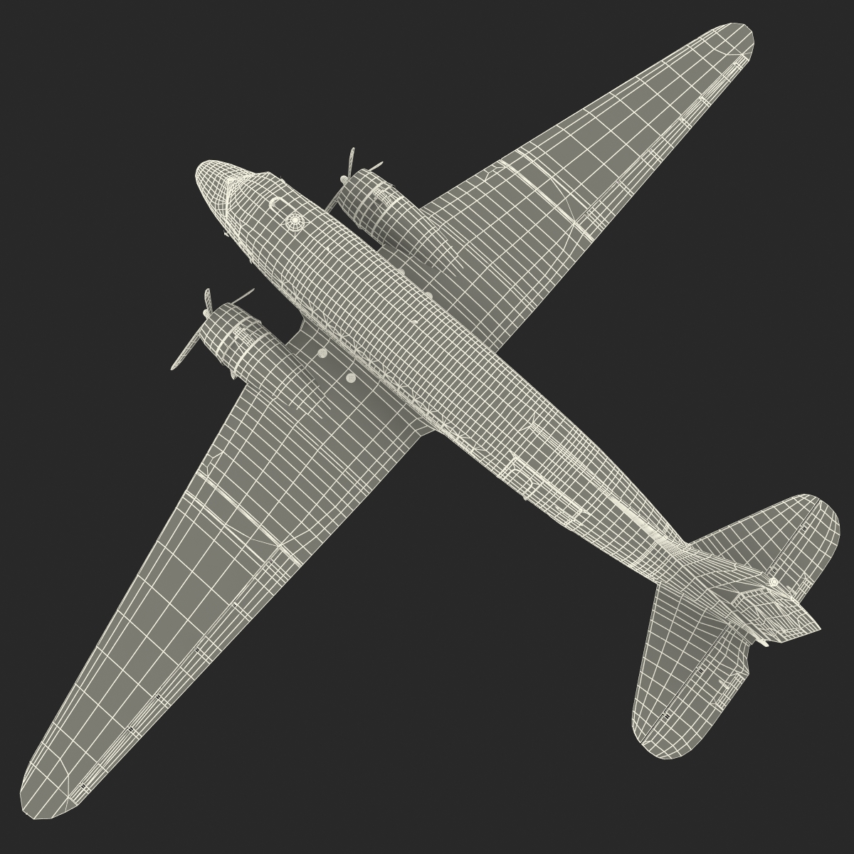 Douglas DC 3 3D