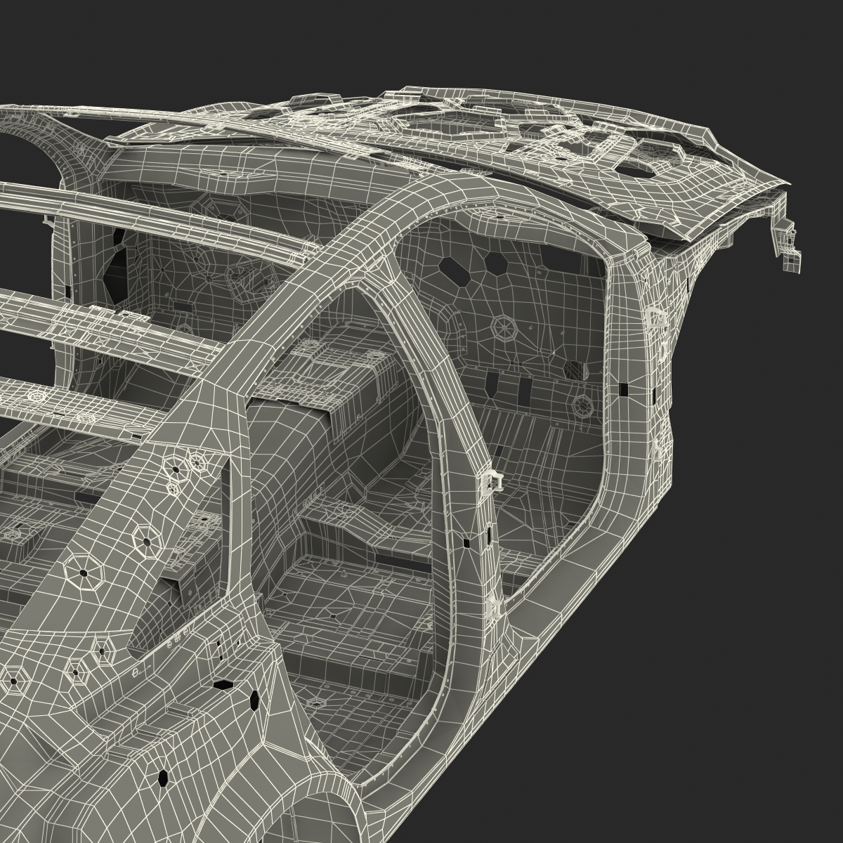 3D Car Frame 5