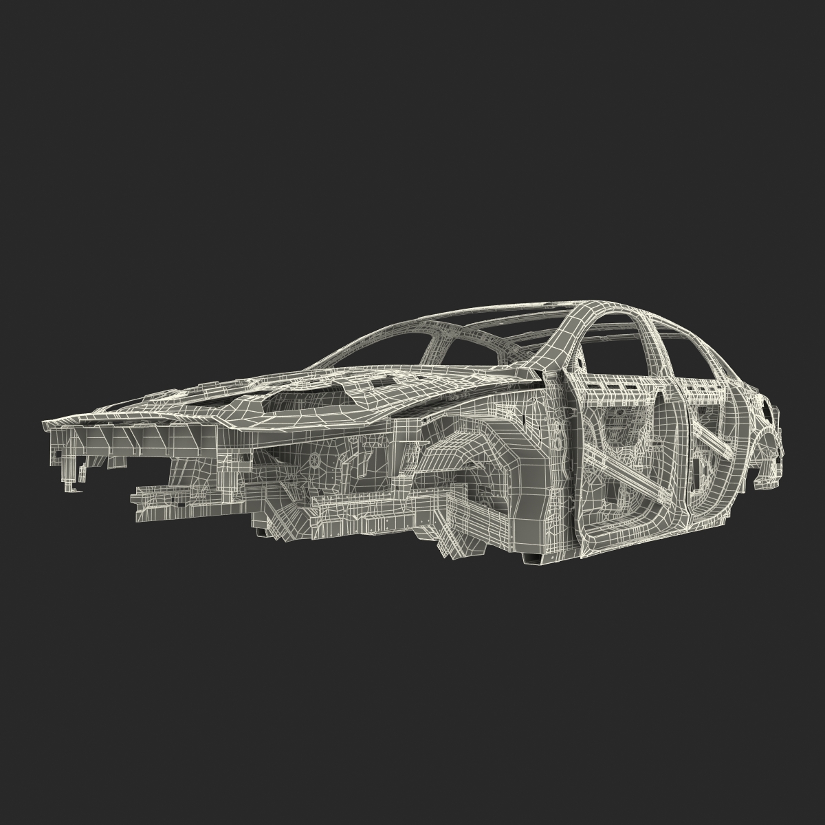 3D Car Frame 6