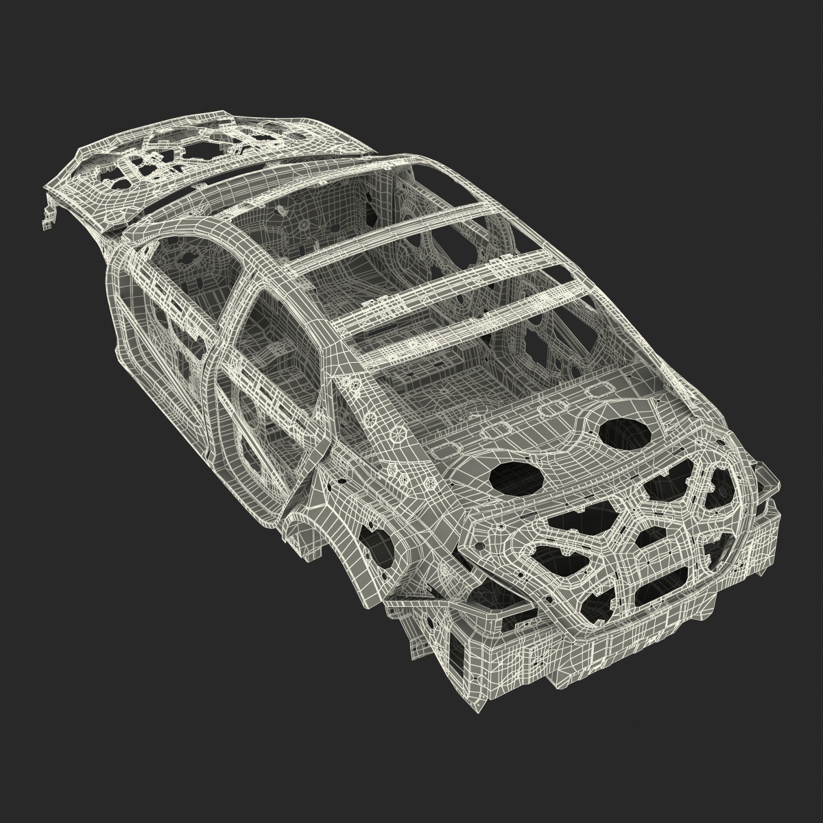 3D Car Frame 6