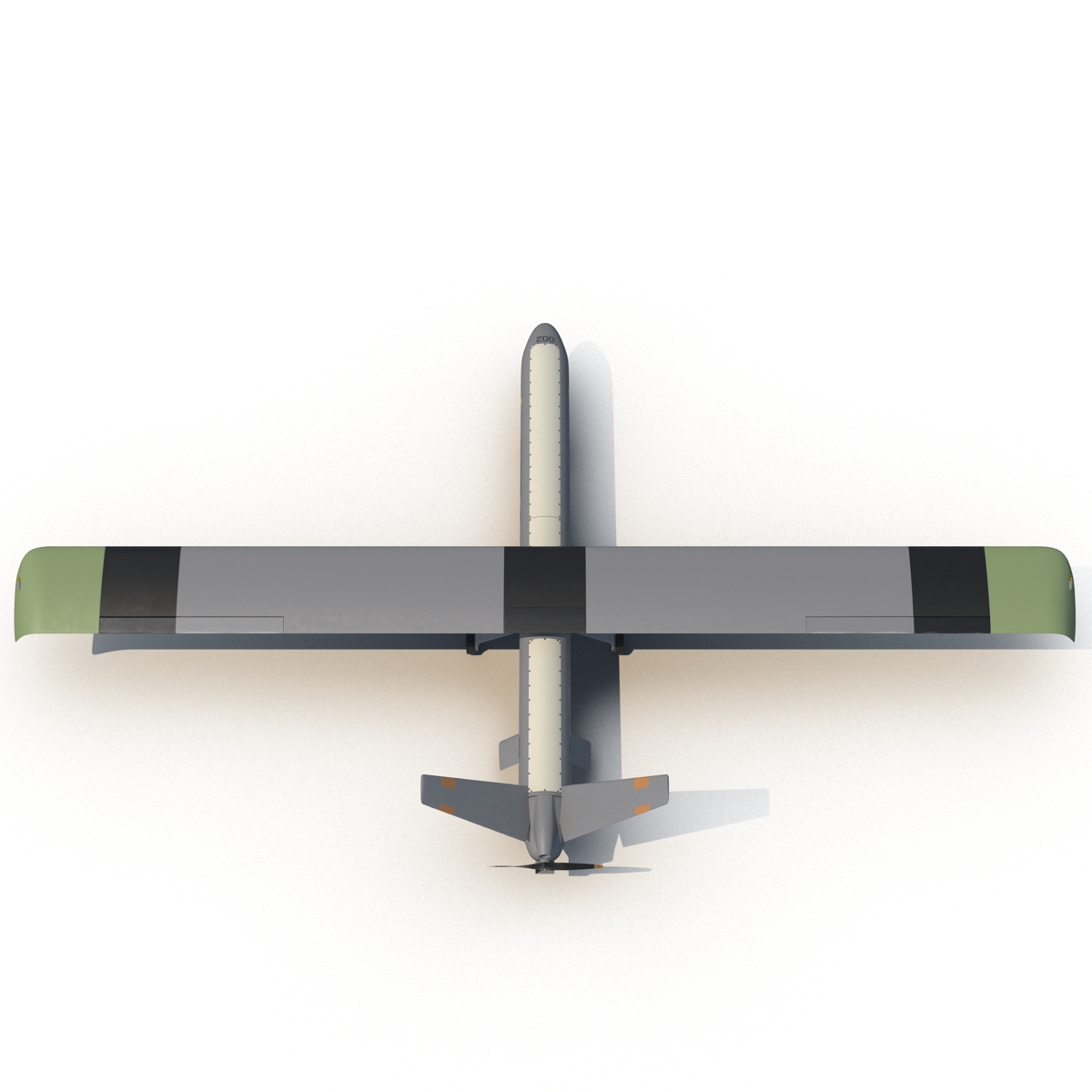 Elbit Hermes 450 Israel UAV 3D