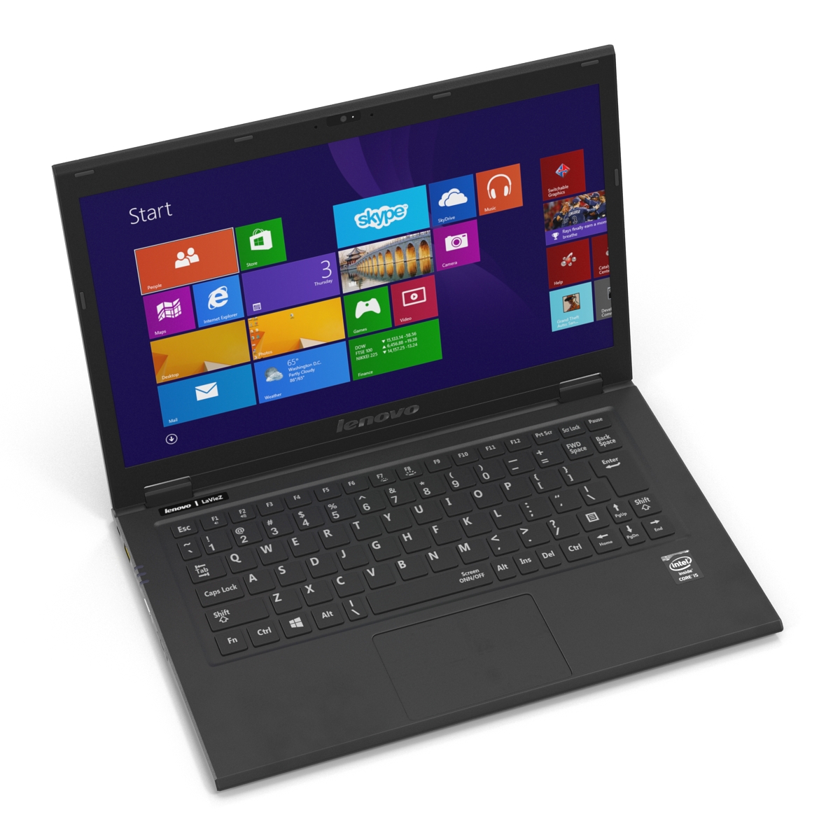 Laptop Lenovo LaVie Z HZ550 3D