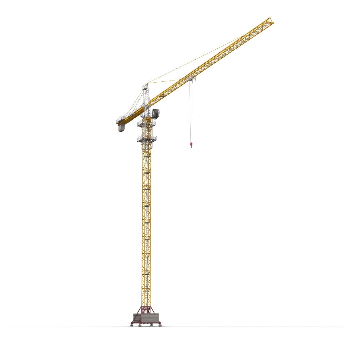 3D model Tower Crane Liebherr