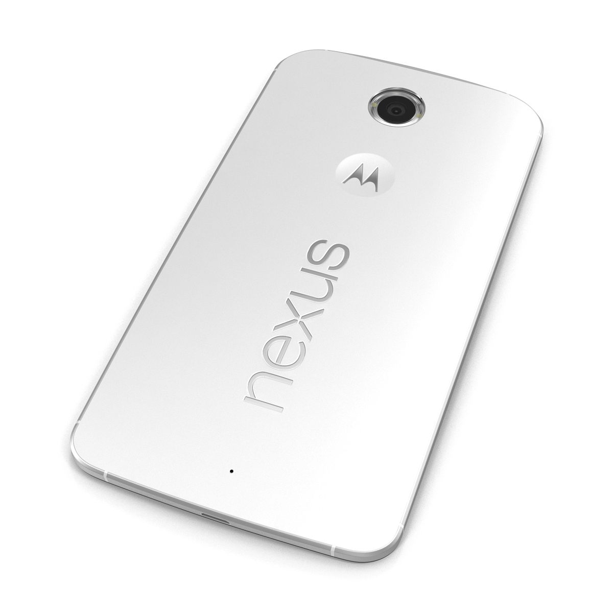 3D model Google Nexus 6 White