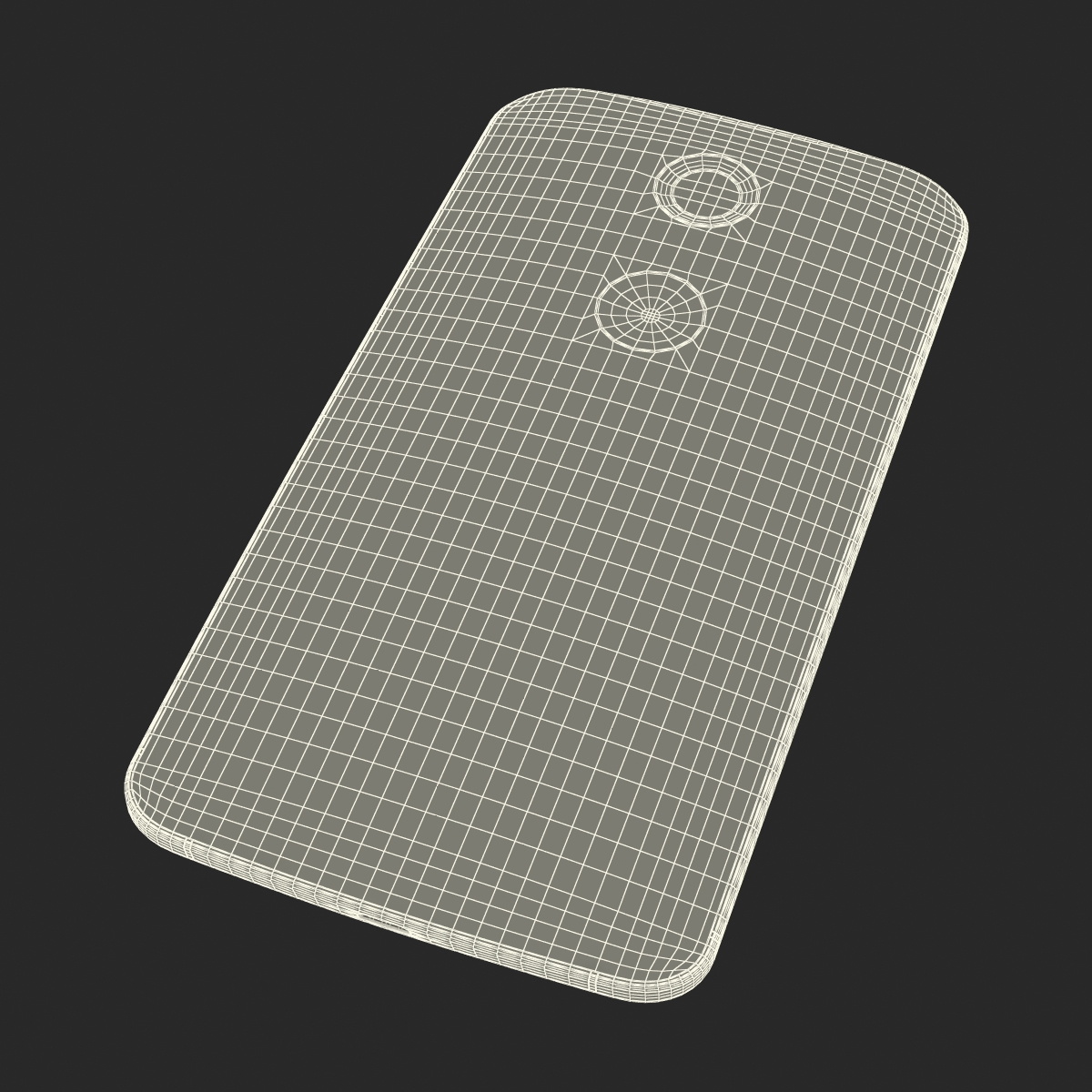 3D model Google Nexus 6 White