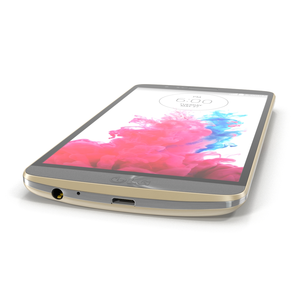 3D model LG G3 Gold