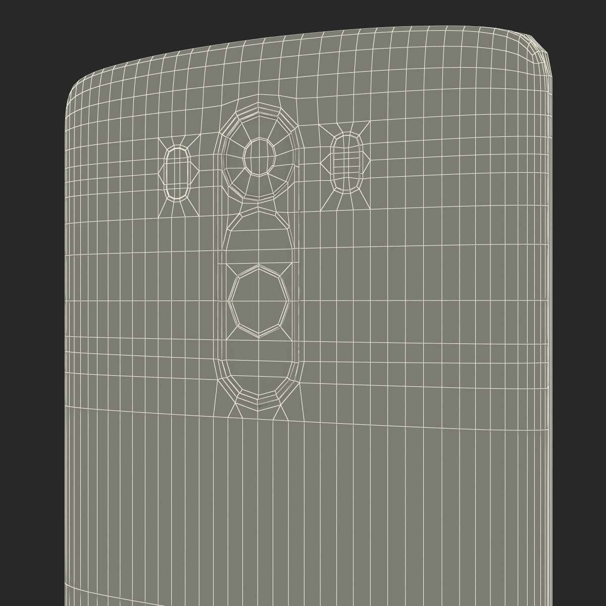 3D model LG G3 Dark Gray