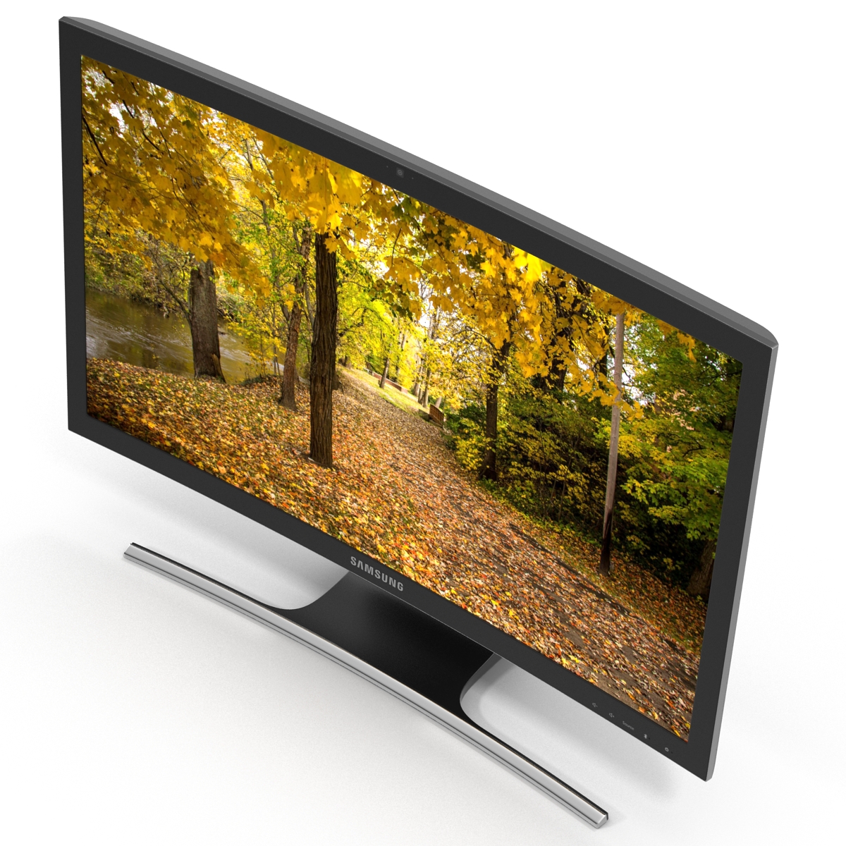 3D Samsung ATIV One 7 Curved TV model