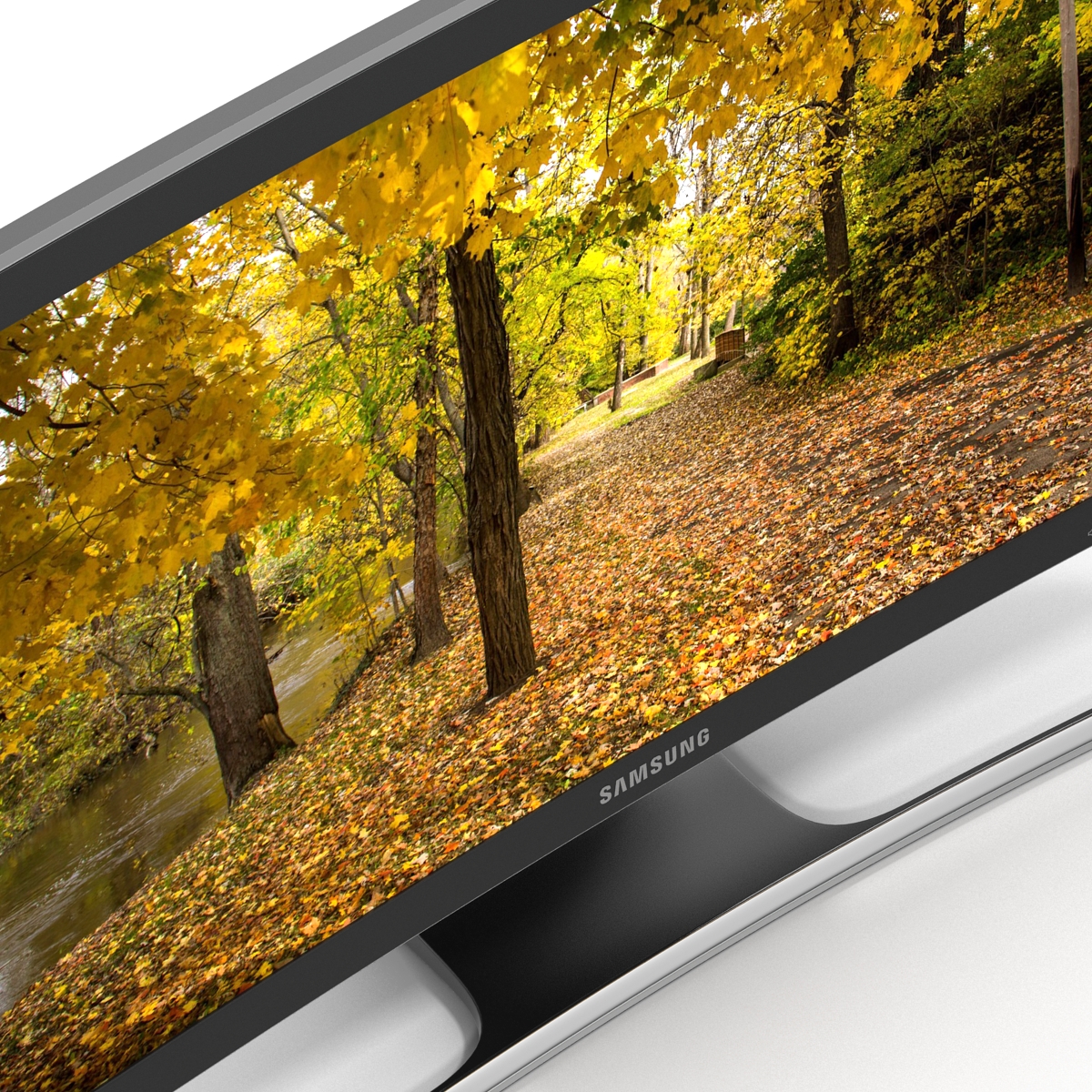 3D Samsung ATIV One 7 Curved TV model