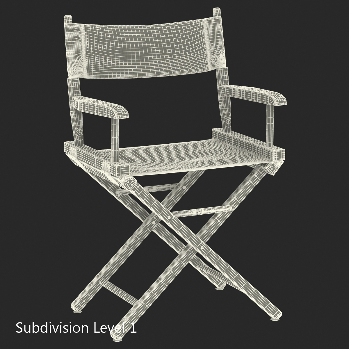 Director Chair 3D model