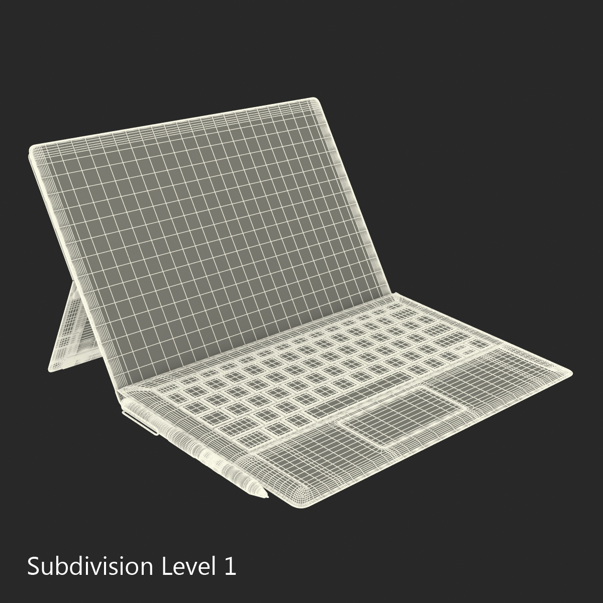 3D model Microsoft Surface Pro 3 Rigged