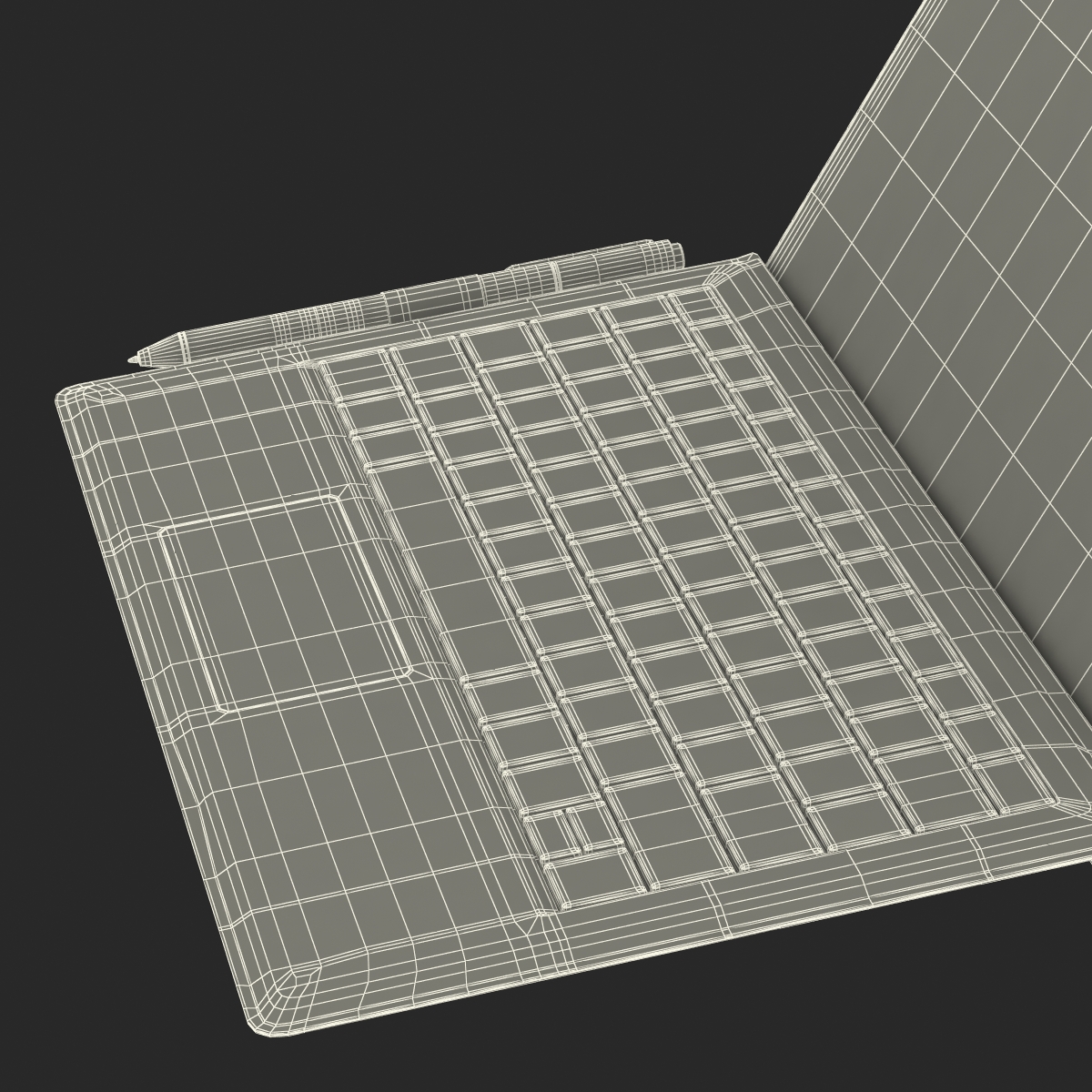 3D model Microsoft Surface Pro 3 Rigged