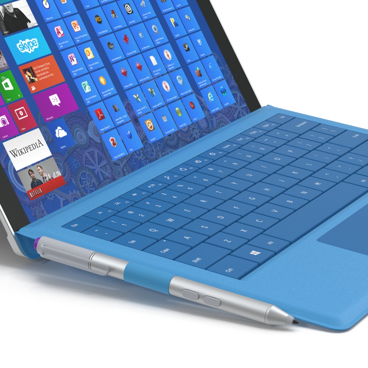 3D Microsoft Surface Pro 3 model