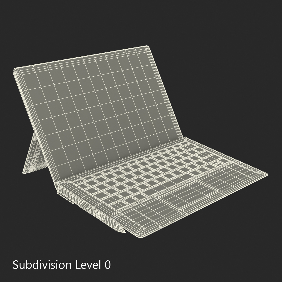 3D Microsoft Surface Pro 3 model