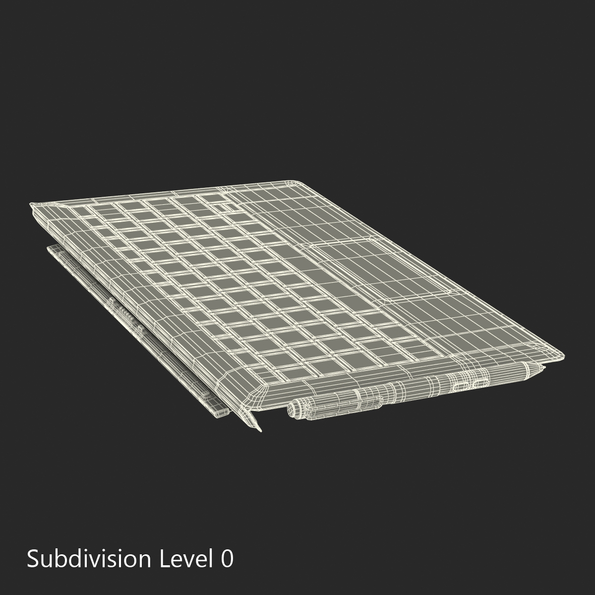 Microsoft Surface Pro 3 Keyboard 3D