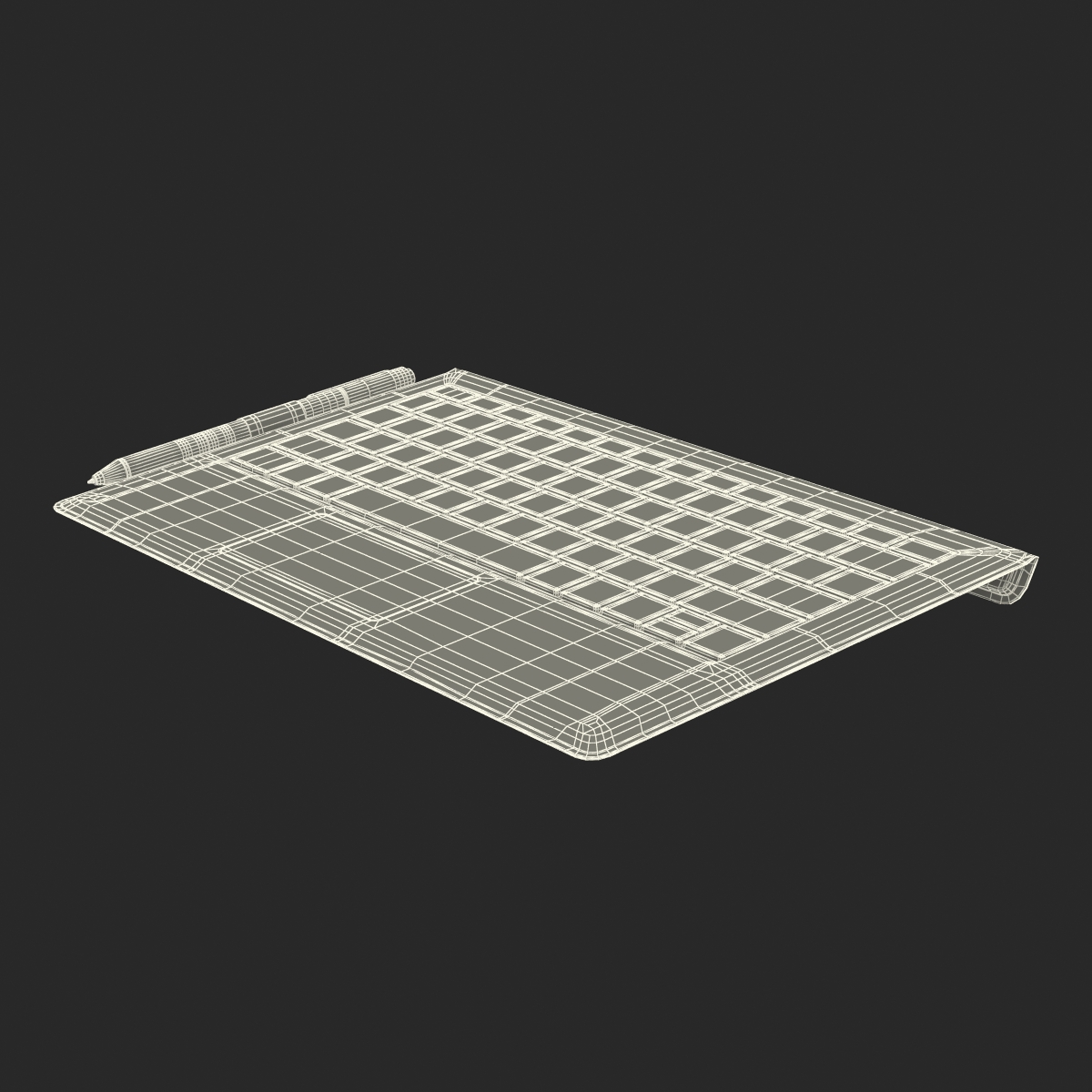 Microsoft Surface Pro 3 Keyboard 3D