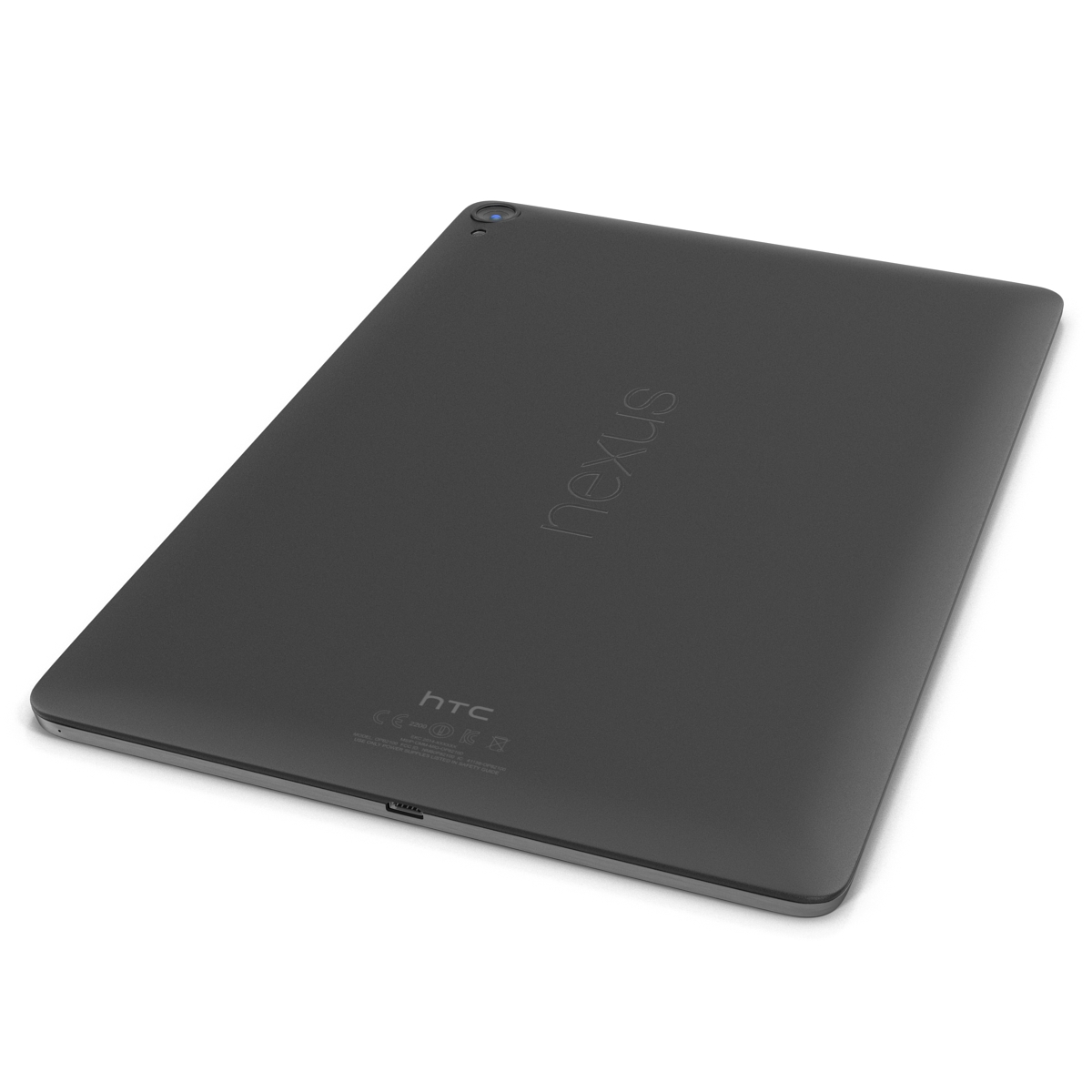 Google Nexus 9 Gray 3D model