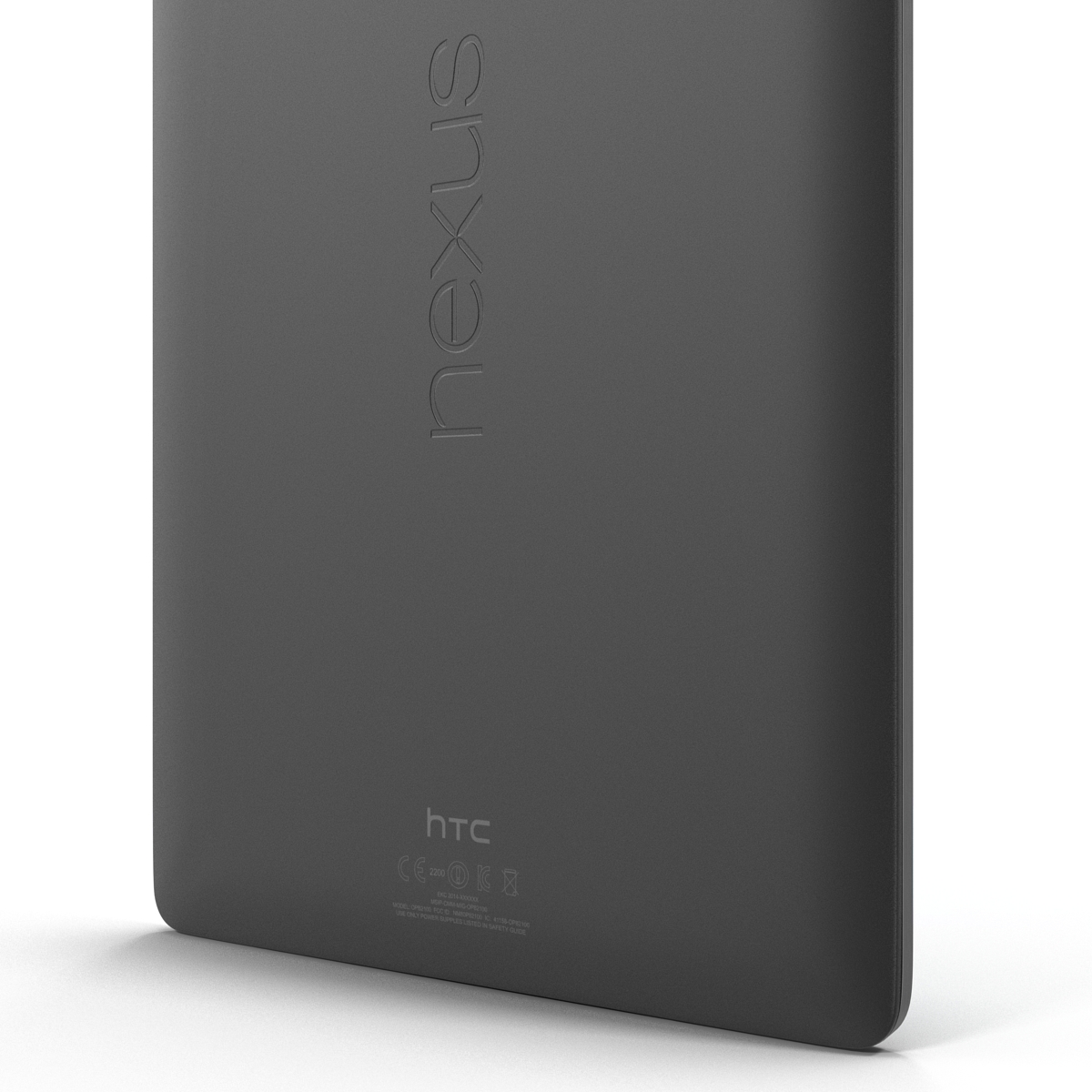 Google Nexus 9 Gray 3D model