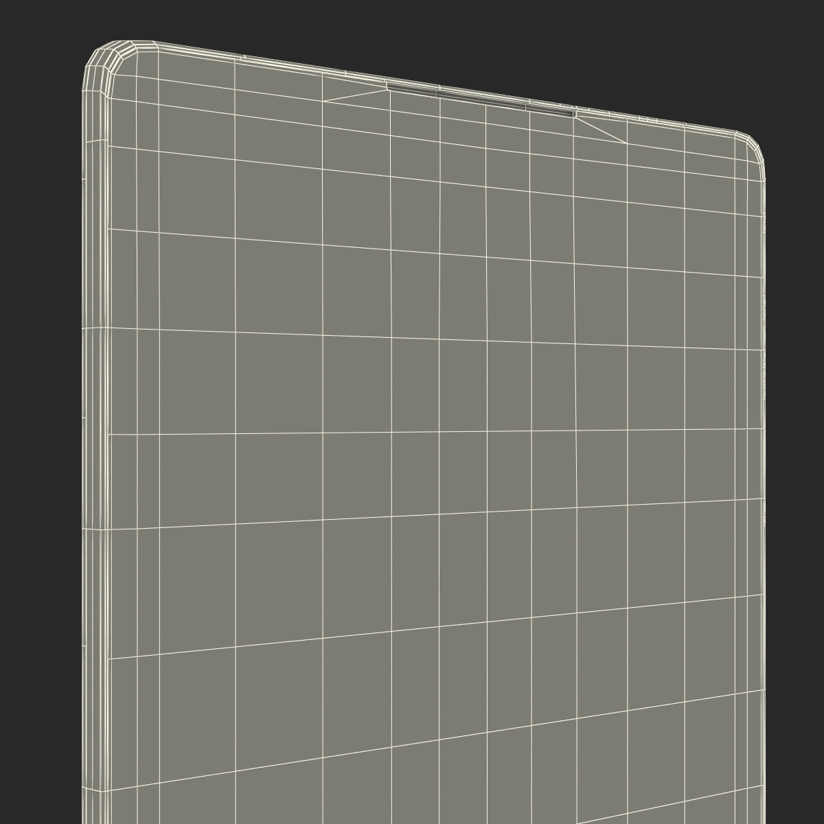 Google Nexus 9 Gray 3D model