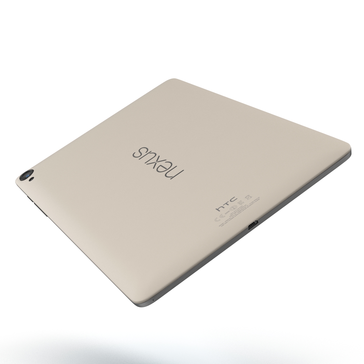 3D model Google Nexus 9 Beige