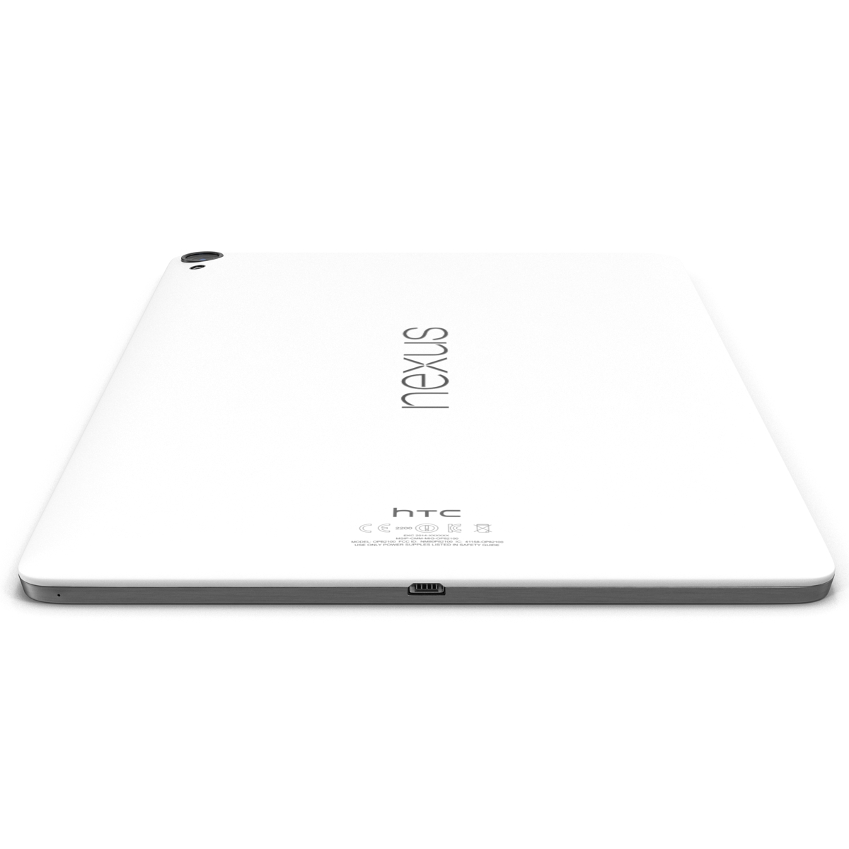 3D model Google Nexus 9 White