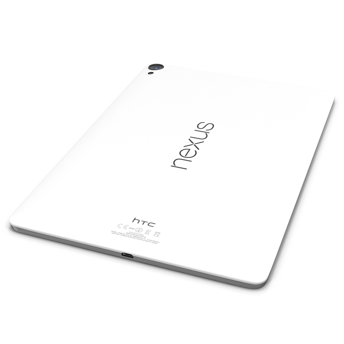 3D model Google Nexus 9 White