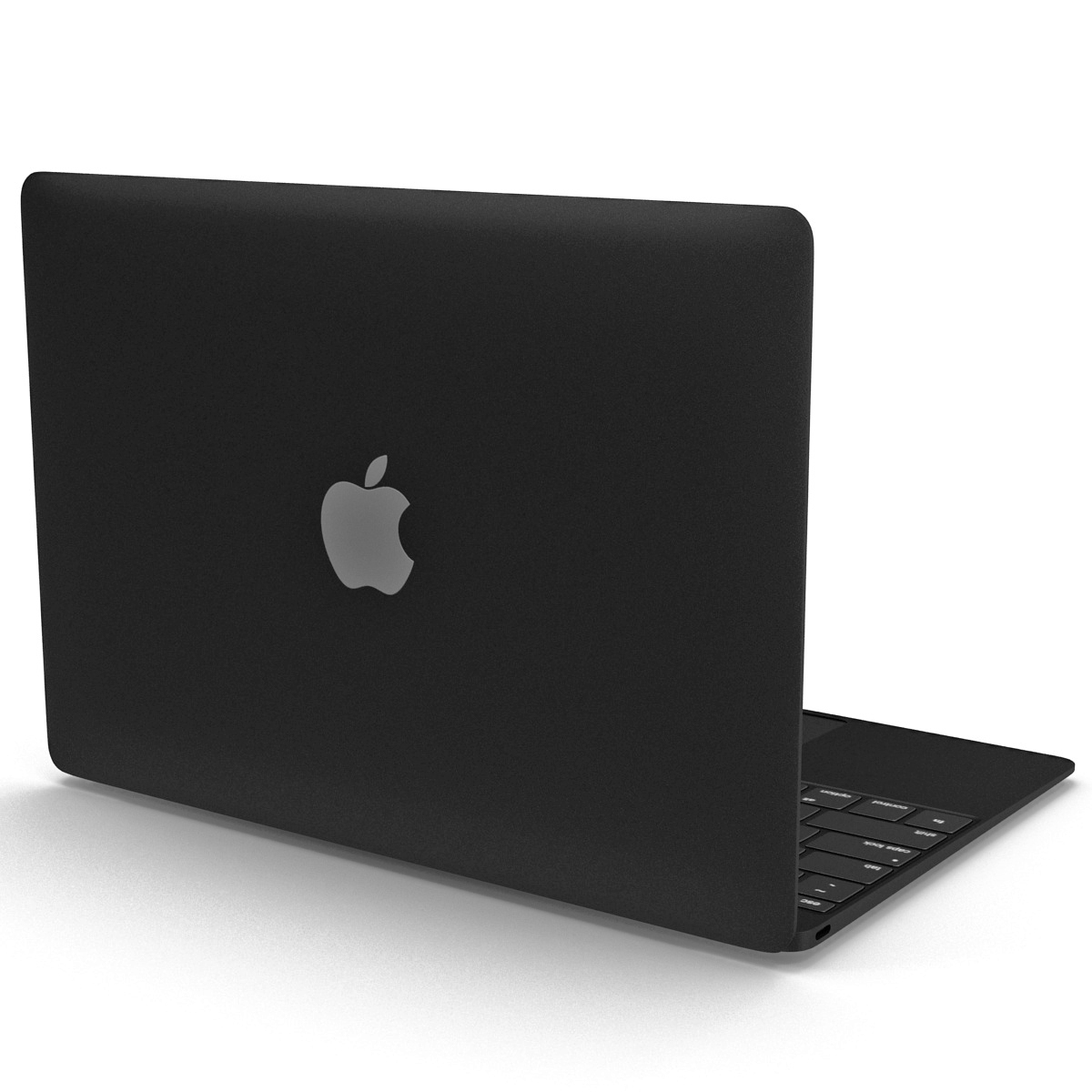 3D Apple MacBook Pro Black model